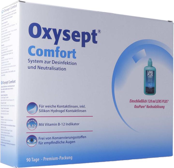 Image du produit Oxysept Comfort Lösung + LPOP (Système au peroxyde, 900 ml)