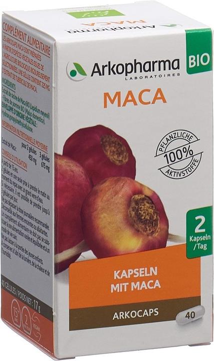 Arkopharma Arkocaps Bio Maca Kapseln (40 Stück, Kapseln, 41 g)