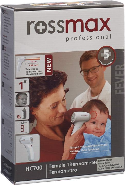 Produktbild Rossmax Infrarot-Thermometer HC700 (Berührungslos)