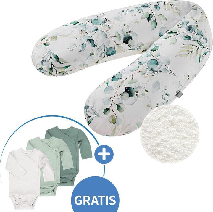 Actual product image Rotho Babydesign Stillkissen Stillkissen mit Mikroperlen-Füllung inkl. Bezug 190 (35 cm)