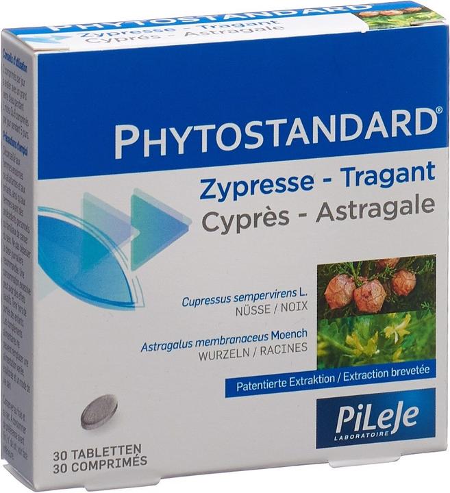 Phytostandarts Zypresse - Tragant Tablette (30 Stück, Tabletten, 37 g)