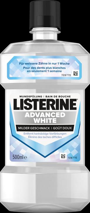 Listerine Advanced White Doux (500 ml, Bains de bouche)