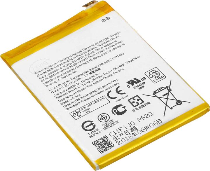 Actual product image ASUS C11P1423 2500 mAh battery