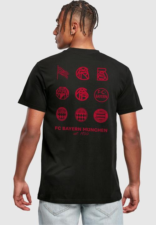 Immagine prodotto FC Bayern München Maglietta Logo History Red Collo rotondo - 112157 (XS)