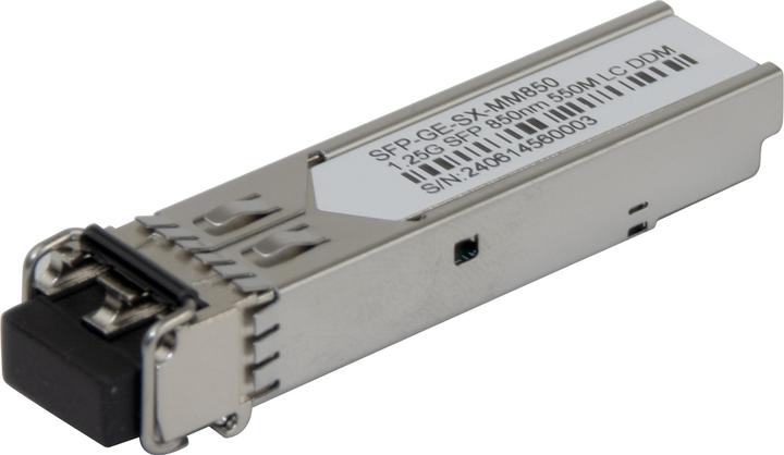 Actual product image Deltaco SFP 1.25G, 550m, 850nm, LC interface, Generic, MM Duplex