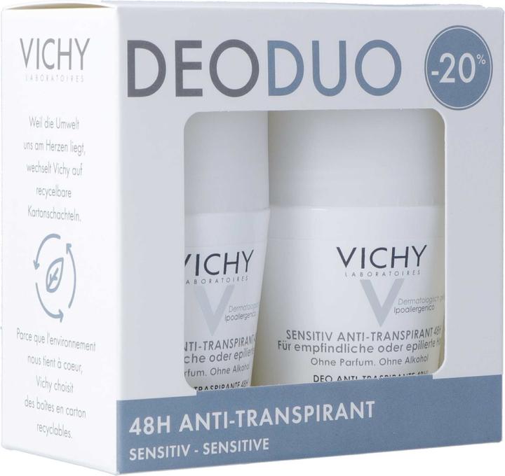 Vichy Deo empfindindliche Haut Duo -20% (Roll-on, 50 ml)