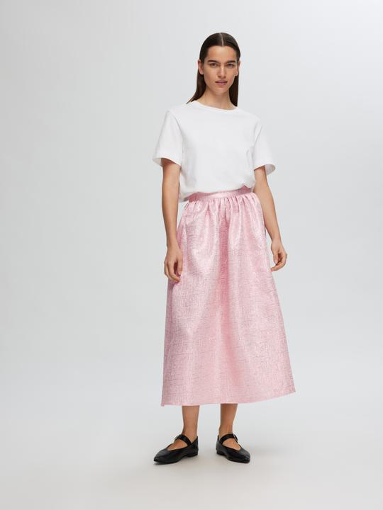 Produktbild Selected Femme Metallic Jacquard Maxirock (34)