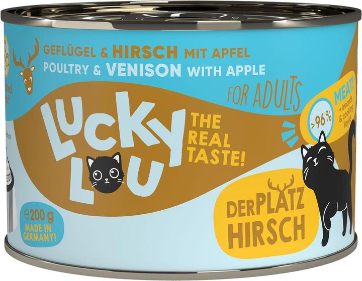 Actual product image Lucky Lou Cat wet food (Adult, 1 pcs., 241 g)