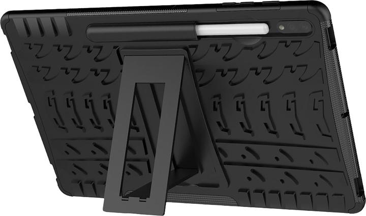 Actual product image Cazy Extreme Case Compatible with Samsung Galaxy Tab S7 FE/Tab S7 Plus - Hybrid plastic case - (Galaxy Tab S7 FE)