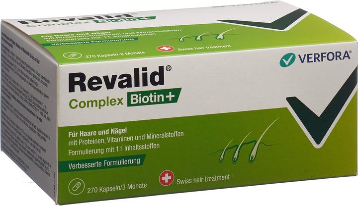 Image du produit Revalid Complexe de biotine+. (270 pièce(s), Capsules, 213 g)