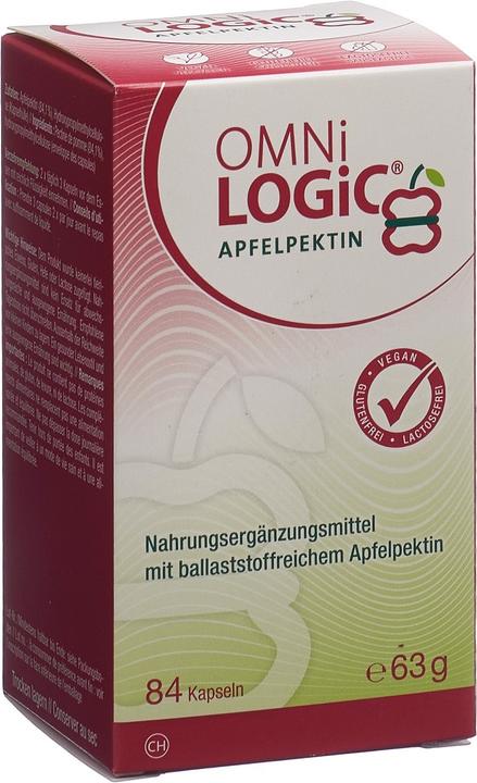 Produktbild Omni Logic Apfelpektin (84 Stück, Kapseln, 104 g)