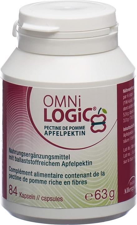 Produktbild Omni Logic Apfelpektin (84 Stück, Kapseln, 104 g)