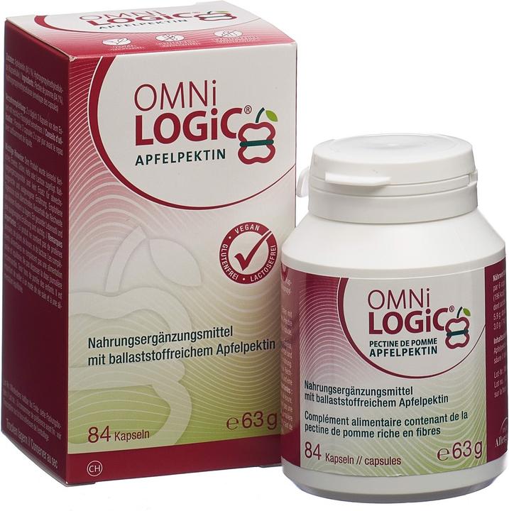 Produktbild Omni Logic Apfelpektin (84 Stück, Kapseln, 104 g)