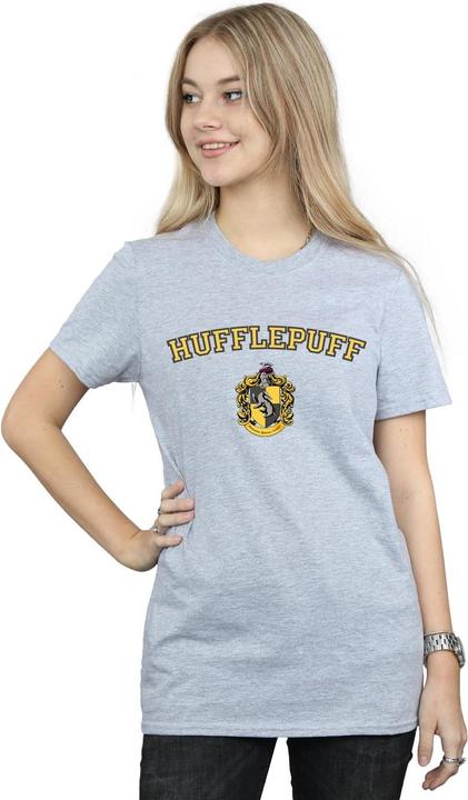 Immagine prodotto Hufflepuff Crest Maglietta Ampia Donna (4XL)