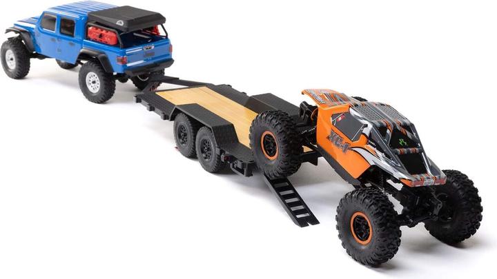 Image du produit Axial Remorque à plat 2 essieux 1:24 (RTR Prêt à fonctionner)