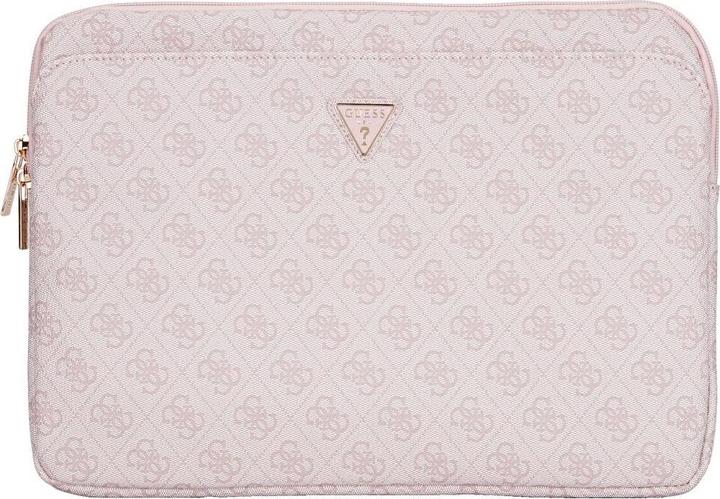 Produktbild Guess Bag Sleeve 14" 4G Zipper Pocket Triangle Logo pink (14")