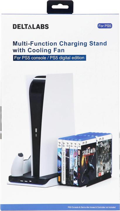 Immagine prodotto Deltalabs Supporto di ricarica di raffreddamento PS5 (PS5)