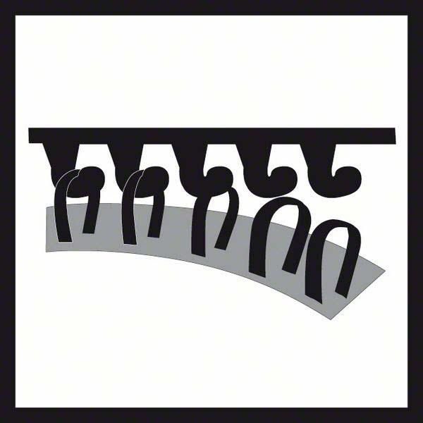 Produktbild Bosch Professional Zubehör PRO Backing Pad, 125 mm, M14, Klettverschluss