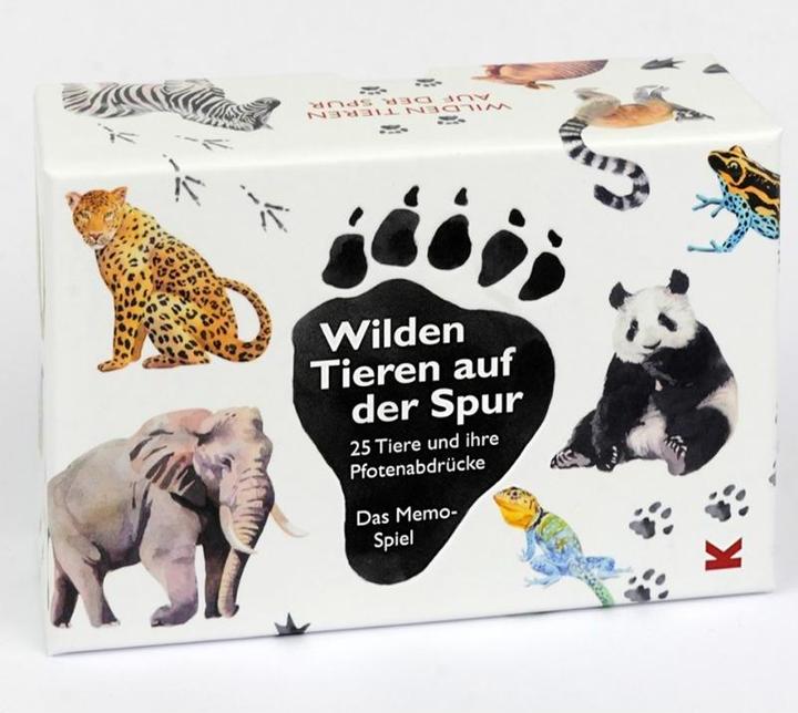 Image du produit Memory Memory Sur les traces des animaux sauvages (Allemand)
