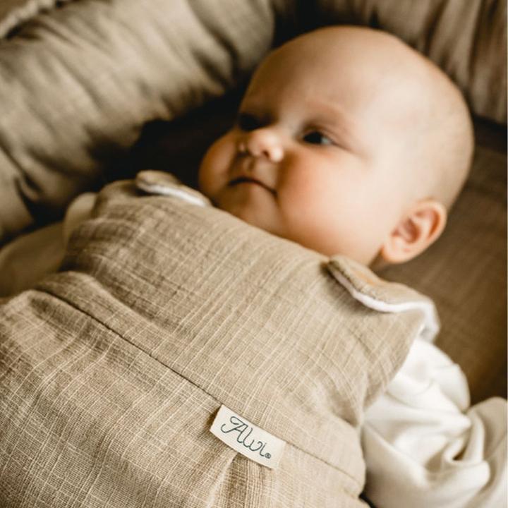 Produktbild Alvi Babynestchen & Bettschlangen Schlummer-Nestchen - Slub Muslin