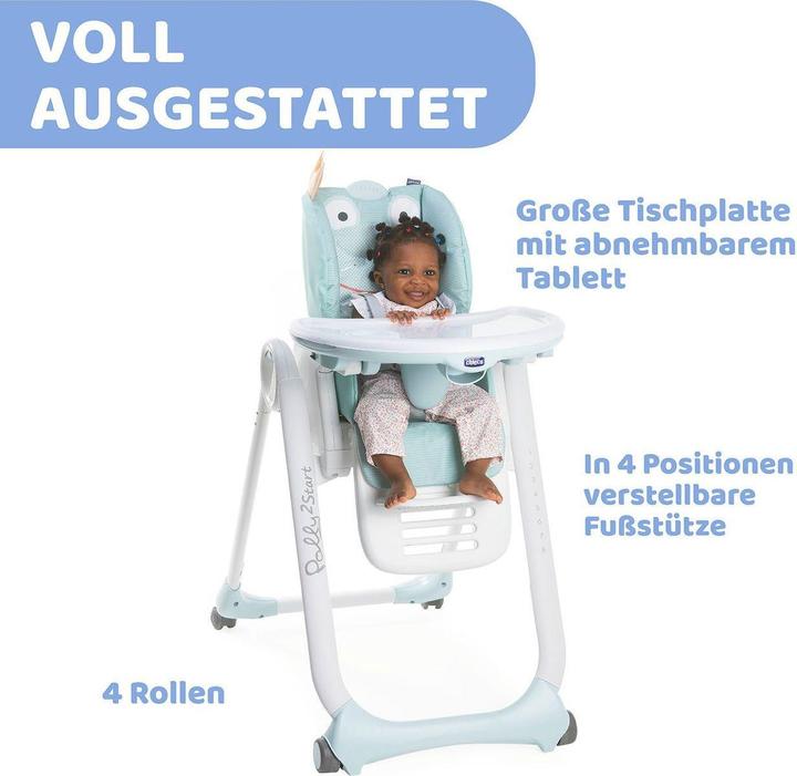 Produktbild Chicco Polly 2 Start (Hochstuhl)