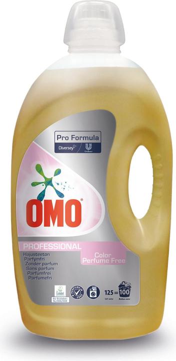 Actual product image Diversey Pro Formula Omo Pro Formula Liquid Color Perfume free 5 l (96 Washing cycles, Liquid detergent)
