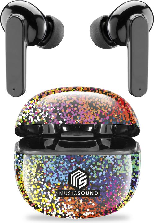 Actual product image Cellularline Music & Sound Bluetooth Earphones Fancy Rainbow (25 h, Wireless)