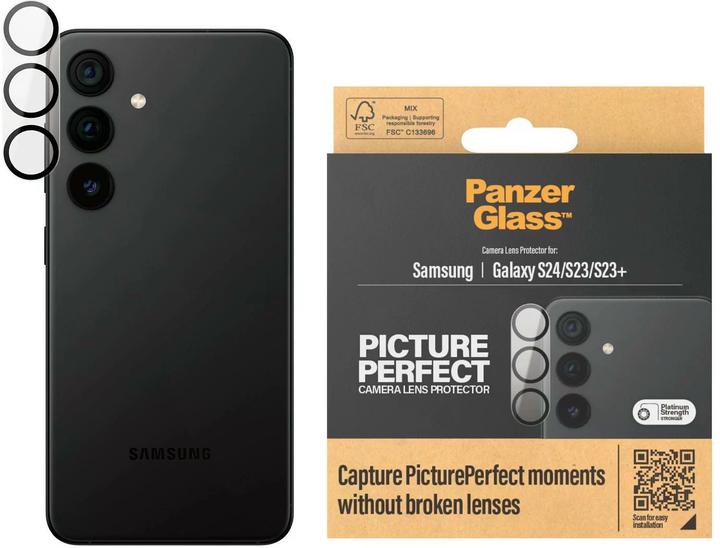 PanzerGlass PicturePerfect Kameraschutz Samsung Galaxy S24 | S23 | S23+ (1 Stück, Samsung Galaxy S23+, Samsung Galaxy S23, Samsung Galaxy S24)