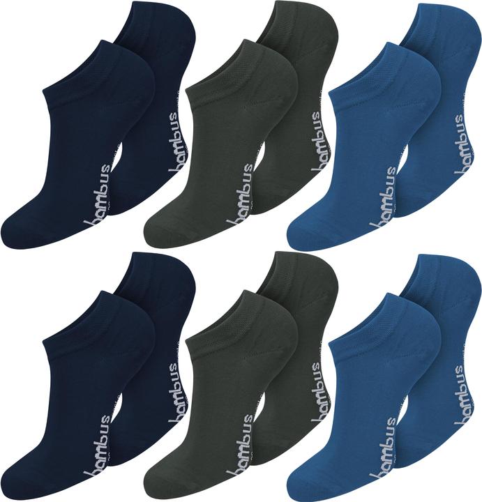 Actual product image Normani 6 Pair Bamboo Health Socks Sneakers (pack of 6, 35 - 38)
