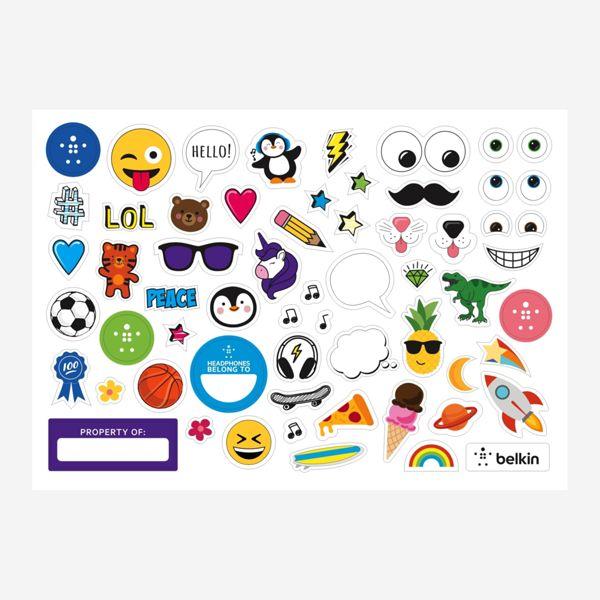Image du produit Belkin Soundform Mini-Ear pour enfants BT USB-C pi. AUD002btPKV3