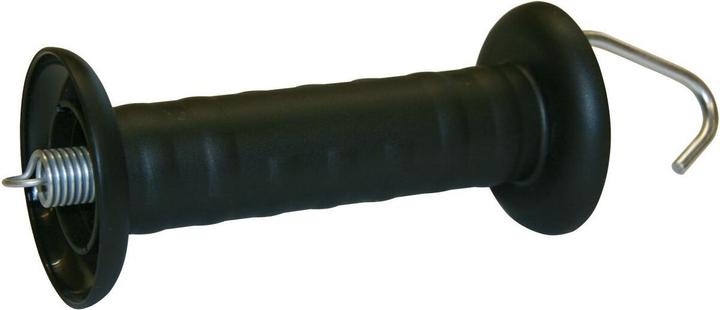 Produktbild Corral Gate handle black, with hook, galvanized