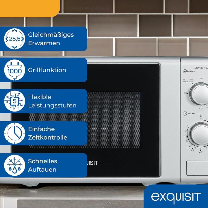 Produktbild Exquisit MW 802 G (EU-Stecker, 20 l)