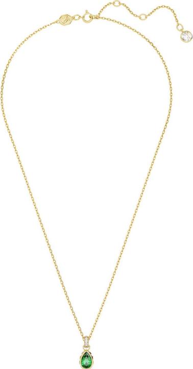Image du produit Swarovski Stilla Collier goutte d'eau vert or (Métal Swarovski, 38 - 43 cm)