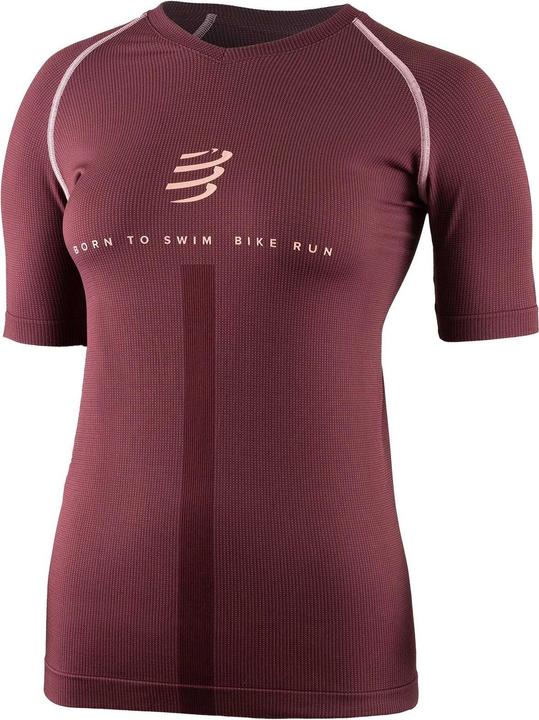 Compressport Training Tshirt SS W - SwimBikeRun 2020 (XS)