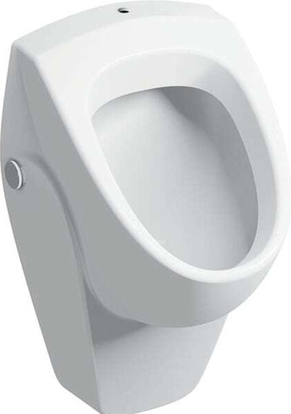 Produktbild Geberit Renova Urinal Zulauf von oben, Abgang nach hinten oder unten, 235200