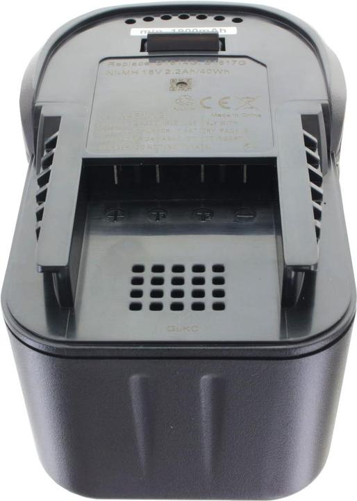 Actual product image AccuCell Akku AEG B1820R, M1830R, 18 Volt (18 V)