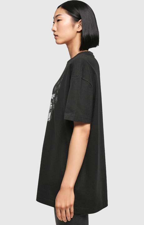 Actual product image Merchcode Ladies It's Your Time To Bloom Oversized Boyfriend Tee - 118375 (XL)