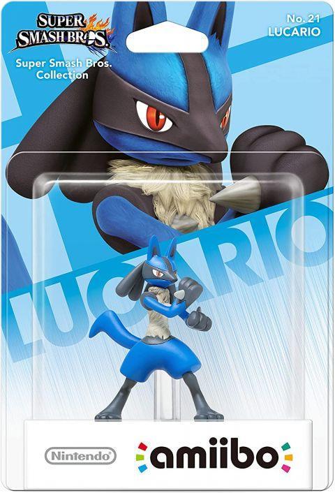 Actual product image Nintendo amiibo Super Smash Bros Lucario (Switch, 3DS XL, 2DS XL, 3DS)