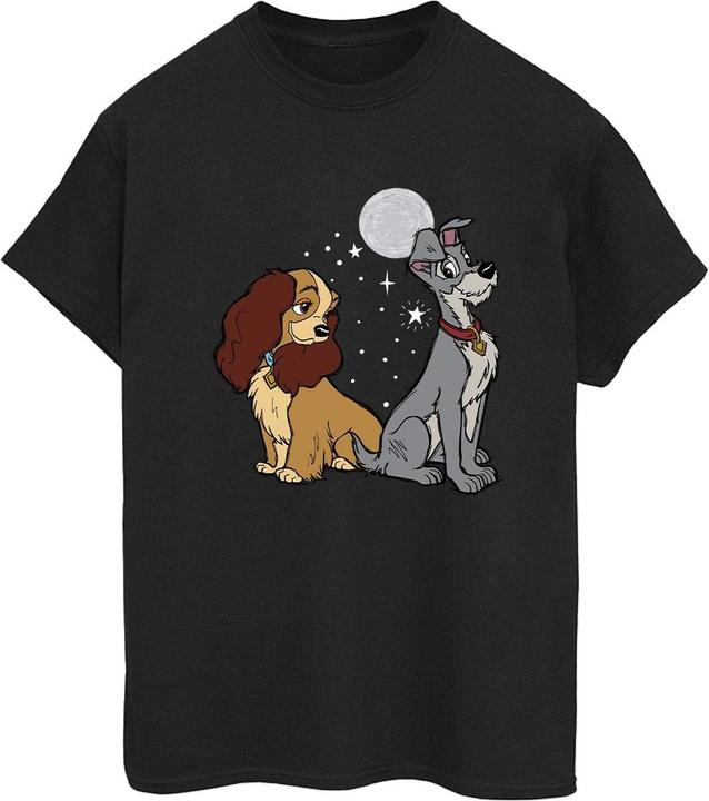 Disney Lady And The Tramp Moon TShirt (S)