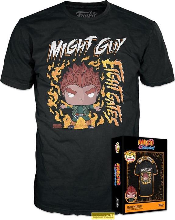 Funko Naruto POP! Tees T-Shirt 8 Gates Guy (M) (M)