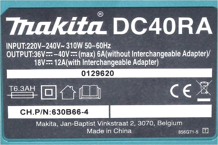 Produktbild Makita DC40RA (40 V)