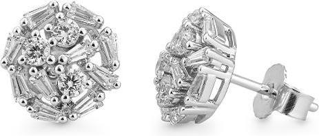 Breuning OHRSCHMUCK - BRILL. 0,90 Ct. G/if (750/18 K Gold)