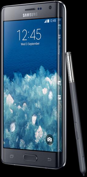 Actual product image Samsung Galaxy Note Edge (32 GB, Black, 5.60", 16 Mpx, 4G)