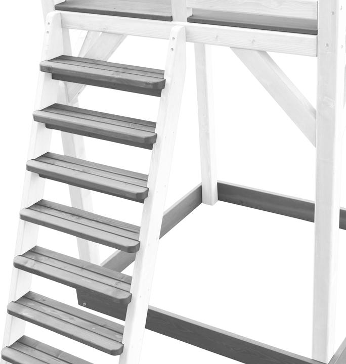 Image du produit Axi Beach Tower Tour de jeux avec balançoire simple - Toboggan gris