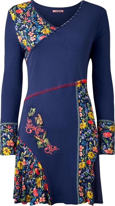 Joe Browns Blanket Stitch Floral Jersey Tunic