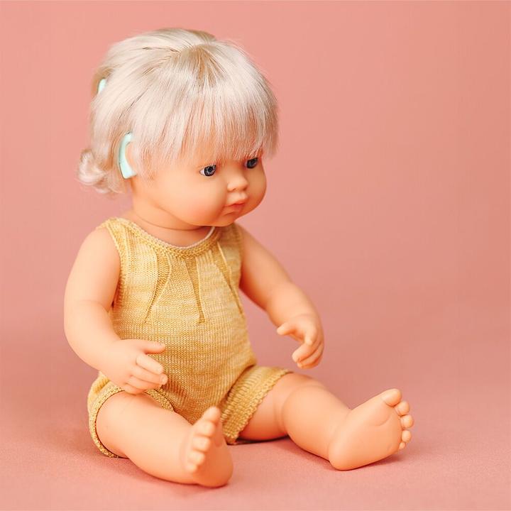 Image du produit Miniland Poupée Europ.Fille M/Impl.38cm Body Ocreg Colourful