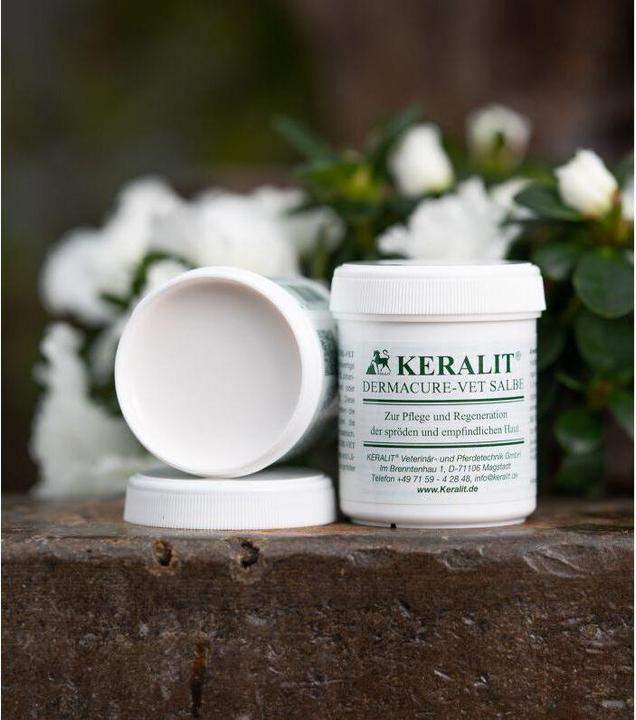 Actual product image Keralit DERMACUR OINTMENT Nourishes and regenerates the chapped and irritated skin 130 ml jar