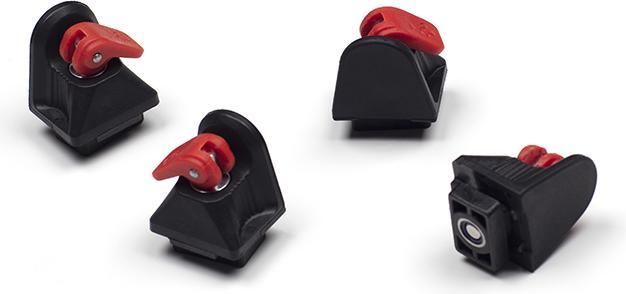 Image du produit Aclam Fast Fastener : 4 unités (1 pédale) - Rouge (Instruments Pédale)