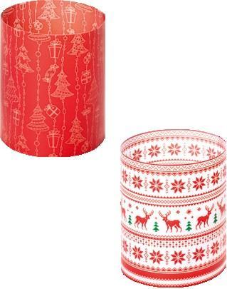 Image du produit Folia Photophores de table Magie de Noël (115 g/m², 1 x)