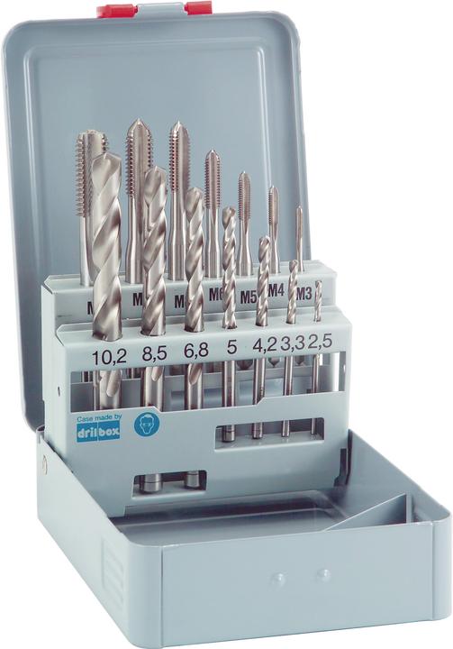 Immagine prodotto Alpen Set di punte per filettatura a macchina (2.5)